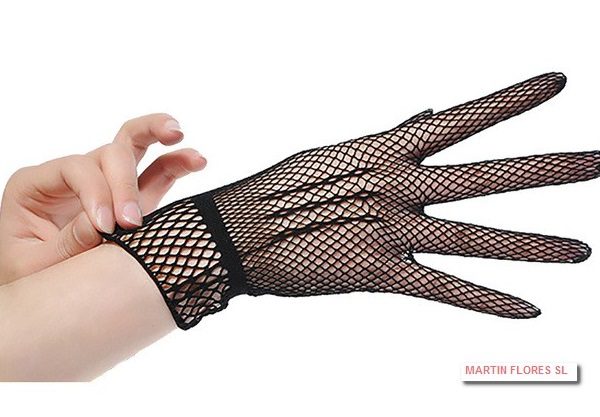 krautwear/®/ / Guantes para mujer Punta Noche de codos largo Guantes gerafft novia corta lazo de raso negro rojo blanco