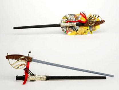 Espada semiflorete dorado