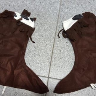 Cubre zapato marrón