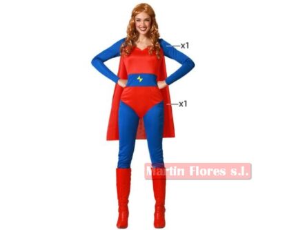 Disfraz super héroe mujer
