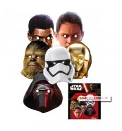 Caretas Star Wars 6u