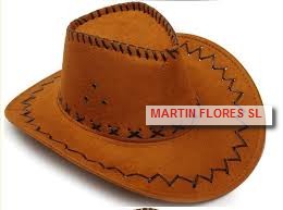 Gorro vaquero oeste camel