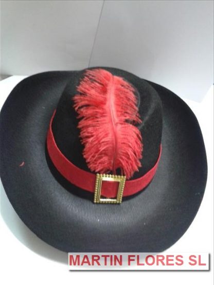 Gorro mosquetero adulto