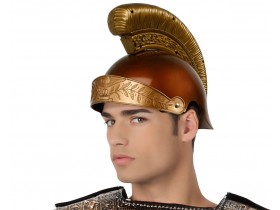 Casco romano marrón adulto