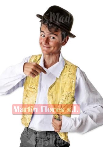 Chaleco lentejuelas infantil colores - Imagen 9