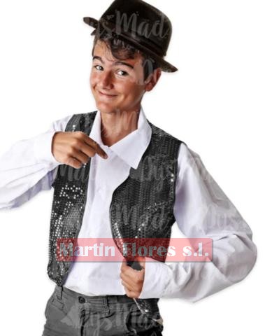 Chaleco lentejuelas infantil colores - Imagen 6