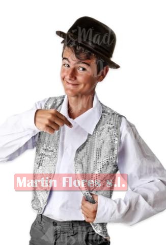 Chaleco lentejuelas infantil colores - Imagen 7