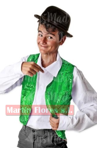 Chaleco lentejuelas infantil colores - Imagen 4