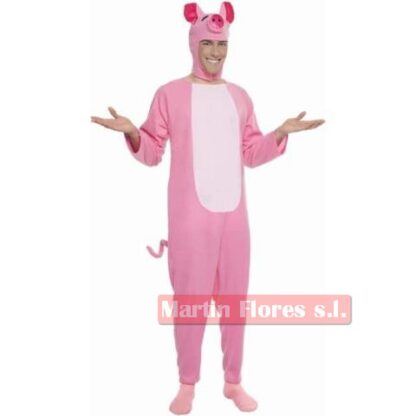 Disfraz cerdo rosa