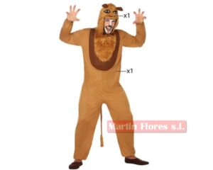 Disfraz león pecho adulto