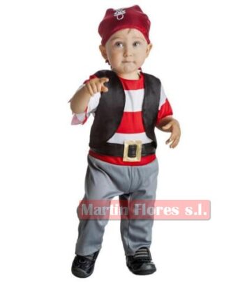 Disfraz bebé pirata AT
