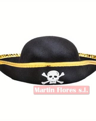 Gorro pirata Infantil dorado
