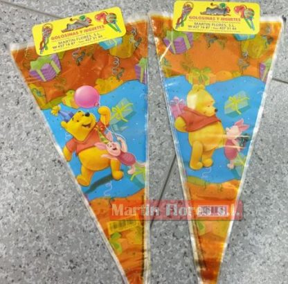 Bolsa cono Winnie Poo