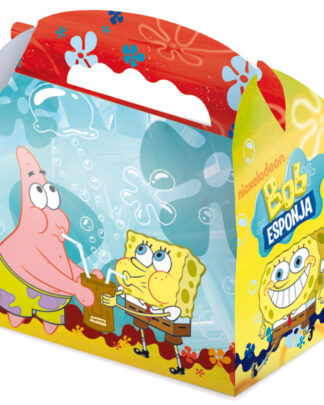 Caja carton Bob esponja