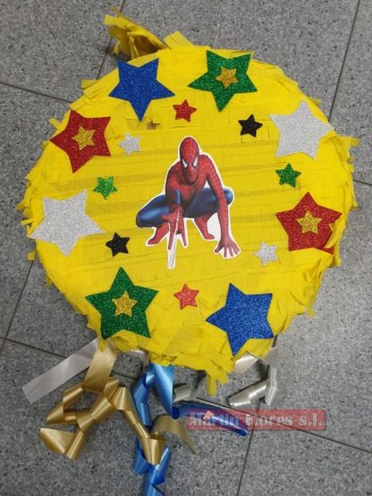 Piñata 3d redonda Spiderman