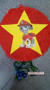 Piñata 3d Patrulla canina