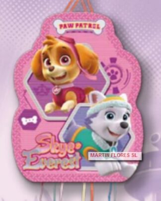 Piñata patrulla canina rosa