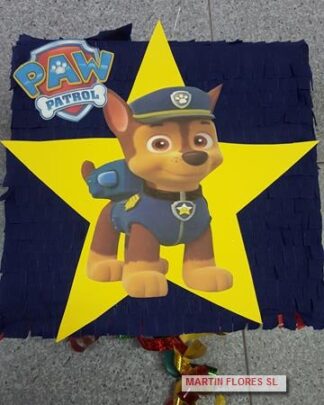 Piñata perro policia