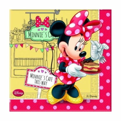 Servilleta Minnie roja