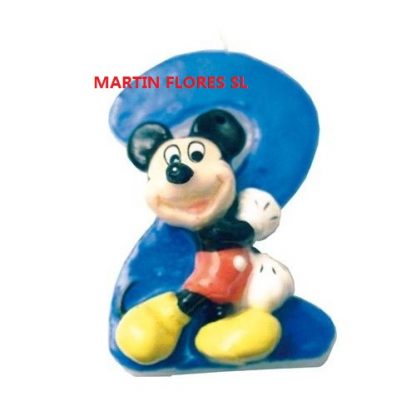 Vela Mickey 2 años