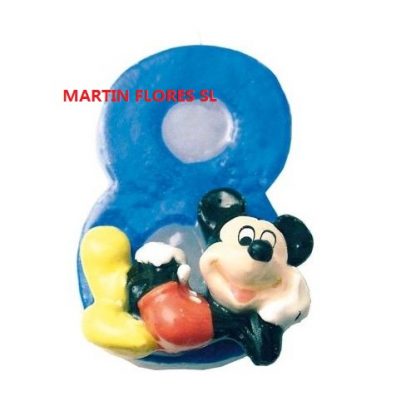 Vela Mickey 8 años