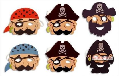 Careta Pirata foam