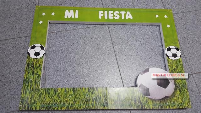 Cartel para photocall fútbol equipos Disfraces niños baratos sevilla