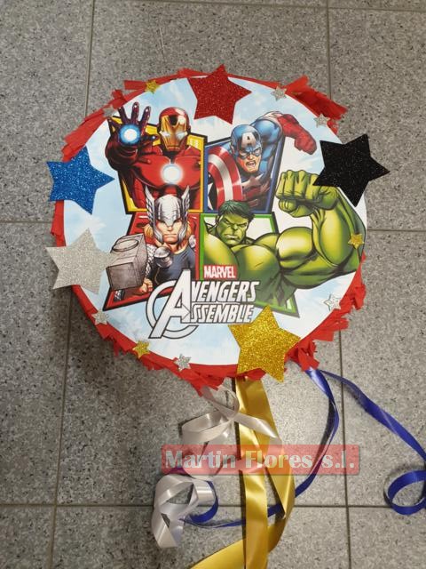 Piñata Avengers  Cumpleaños de los vengadores