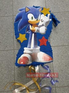 Piñata 3d video juego Sonic