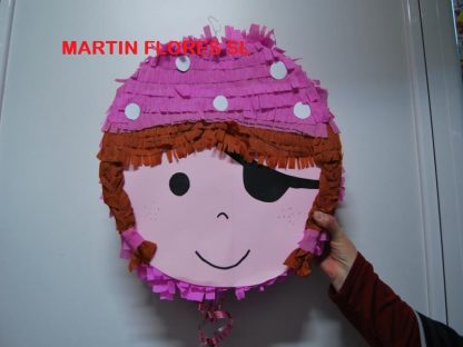 Piñata 3d Pirata niña