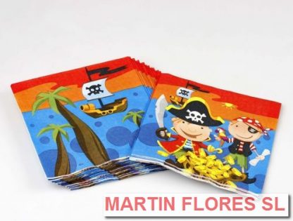 Servilletas Pirata