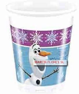 Vasos 8u frozen hielo