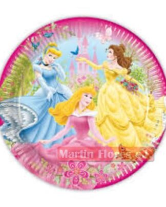 Platos princesas disney Rosa