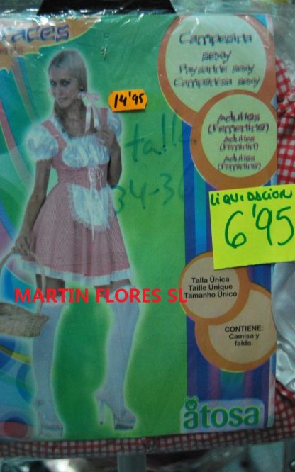 Disfraz campesina sexy