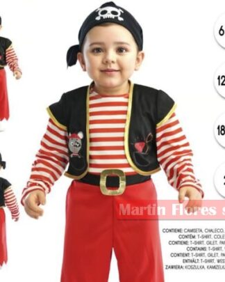 Pirata bebé bonito