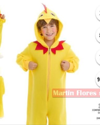 Disfraz gallo amarillo