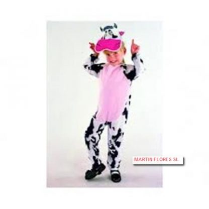 Disfraz vaca rosa infantil