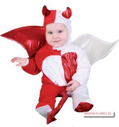 Disfraz demonio bebé