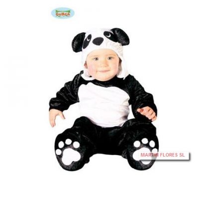 Disfraz oso panda peluche bebé