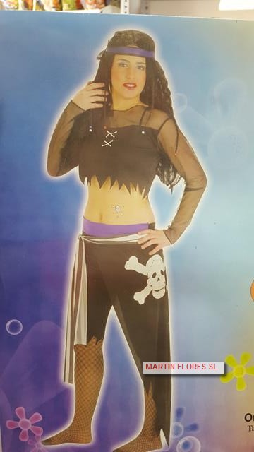 Disfraz Pirata Mujer Talla 14 Y 16