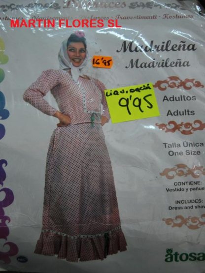 Disfraz madrileña