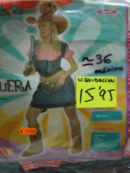 Disfraz vaquera sexy