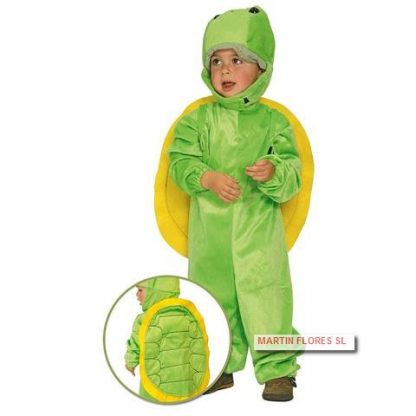 Disfraz tortuga verde peluche