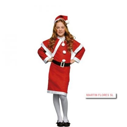 Disfraz mama noel infantil