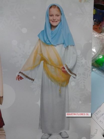 Disfraz virgen niña nuevo