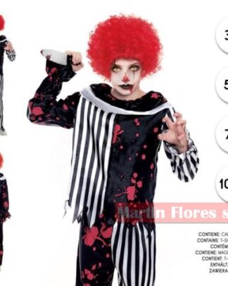 Disfraz bloody clown