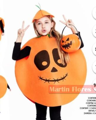 Disfraz calabaza fieltro
