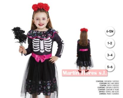 Disfraz catrina peque