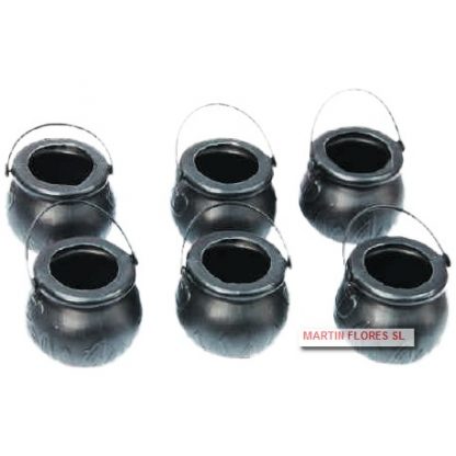 6 mini calderos