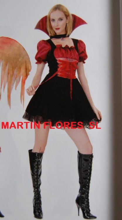 Disfraz vampiresa misteriosa